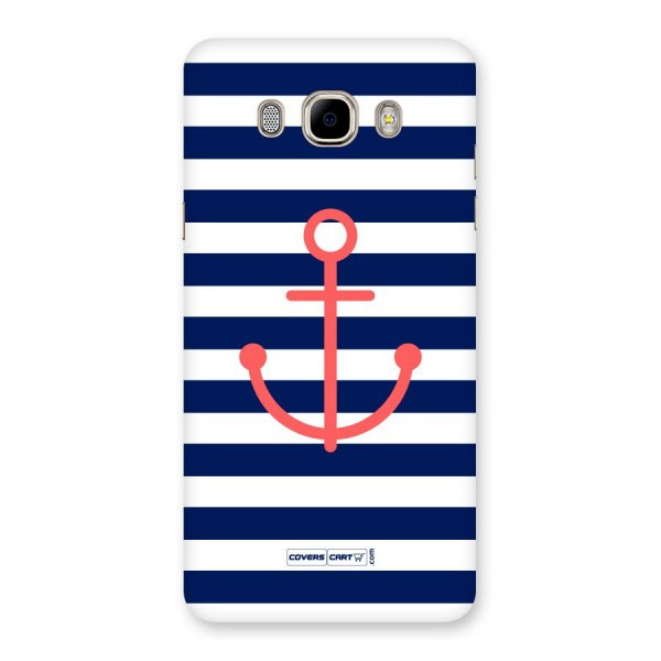 Anchor Stripes Back Case for Samsung Galaxy J7 2016