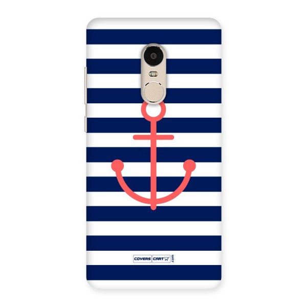 Anchor Stripes Back Case for Xiaomi Redmi Note 4