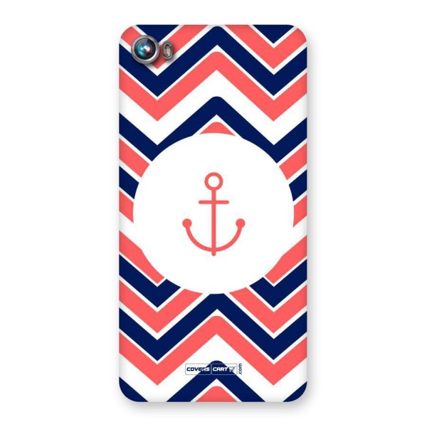 Anchor Zig Zag Back Case for Canvas Fire 4