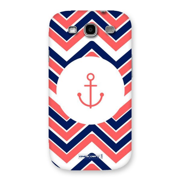 Anchor Zig Zag Back Case for Galaxy S3