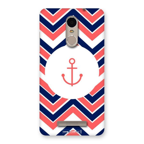 Anchor Zig Zag Back Case for Xiaomi Redmi Note 3