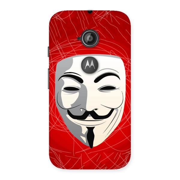 Anonymous Mask Back Case for Moto E 2nd Gen