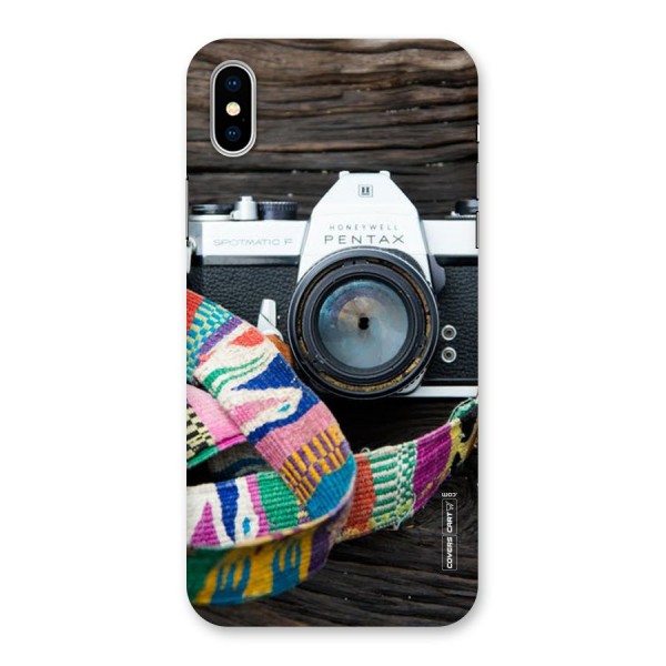 Antique Camera Back Case for iPhone X