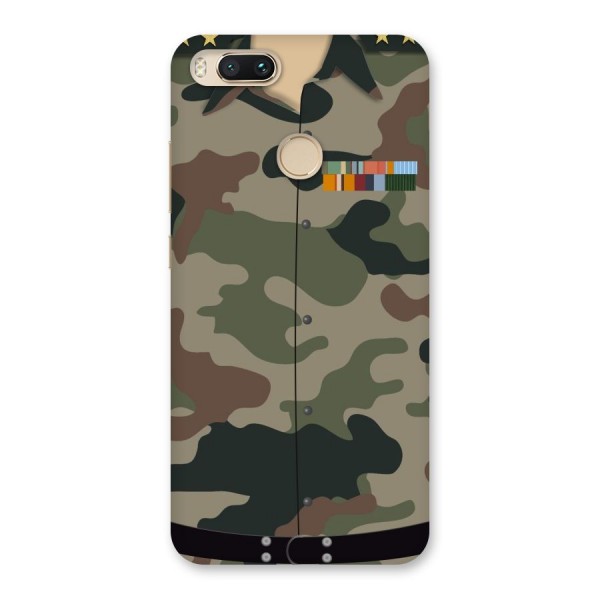 Army Uniform Back Case for Mi A1