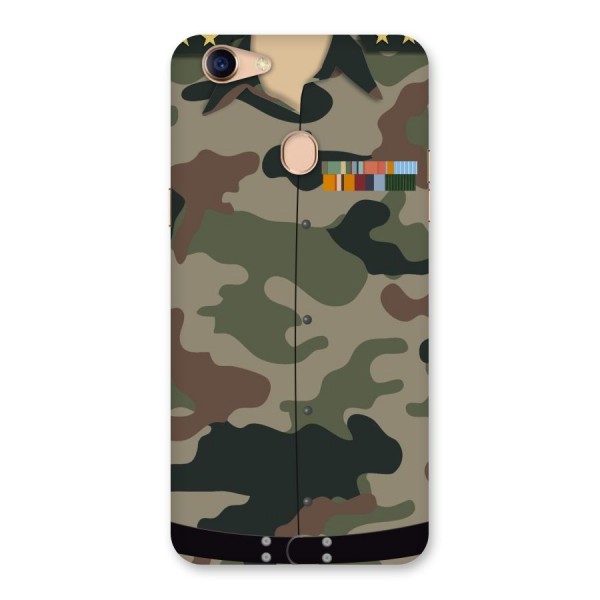 Army Uniform Back Case for Oppo F5
