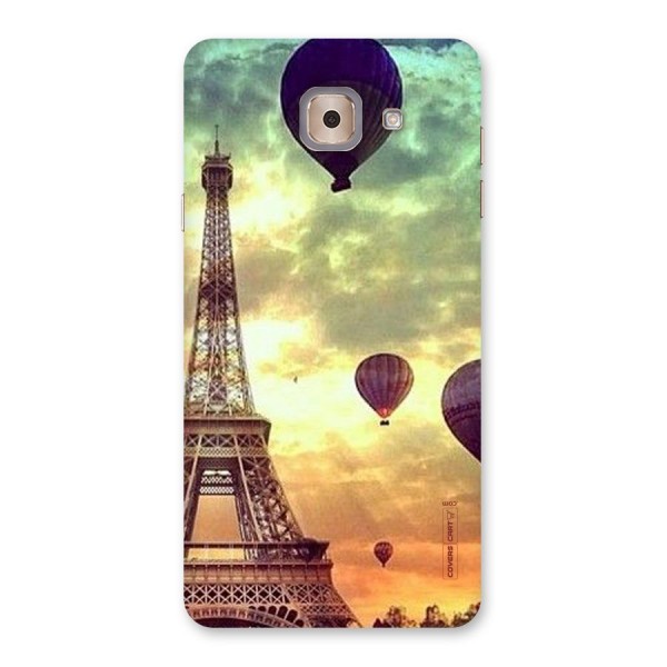 Artsy Hot Balloon And Tower Back Case for Galaxy J7 Max