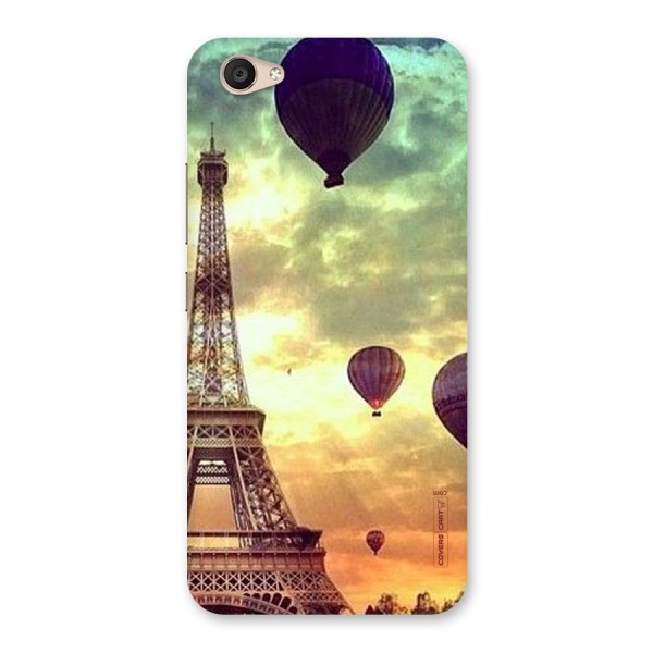 Artsy Hot Balloon And Tower Back Case for Vivo V5 Plus
