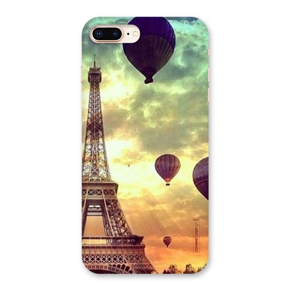 Artsy Hot Balloon And Tower Back Case for iPhone 8 Plus