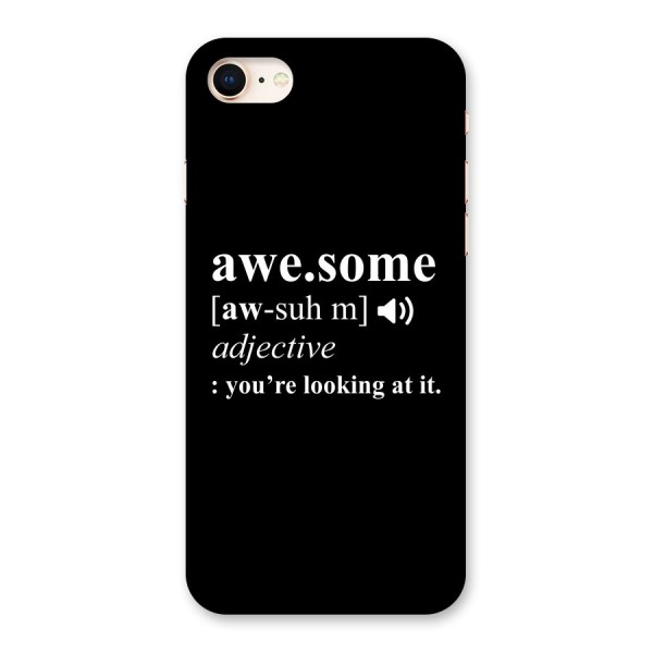 Awesome Looking at it Back Case for iPhone 8