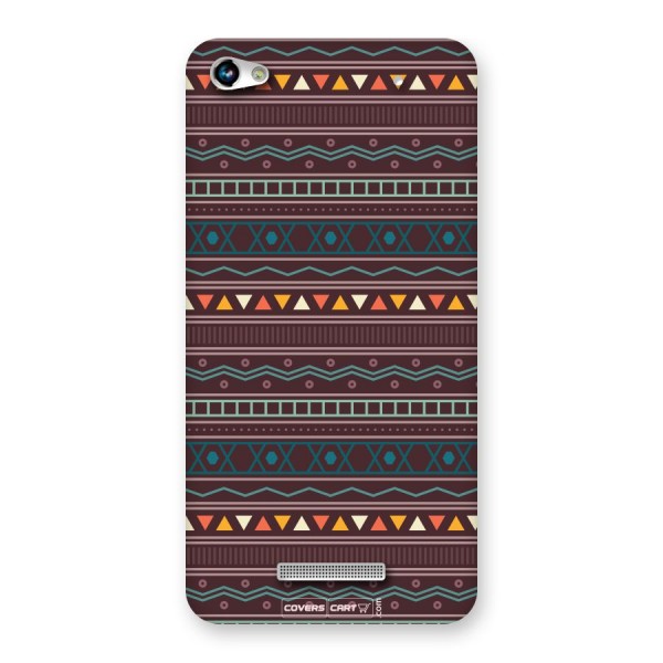 Classic Aztec Pattern Back Case for Canvas Hue 2 A316