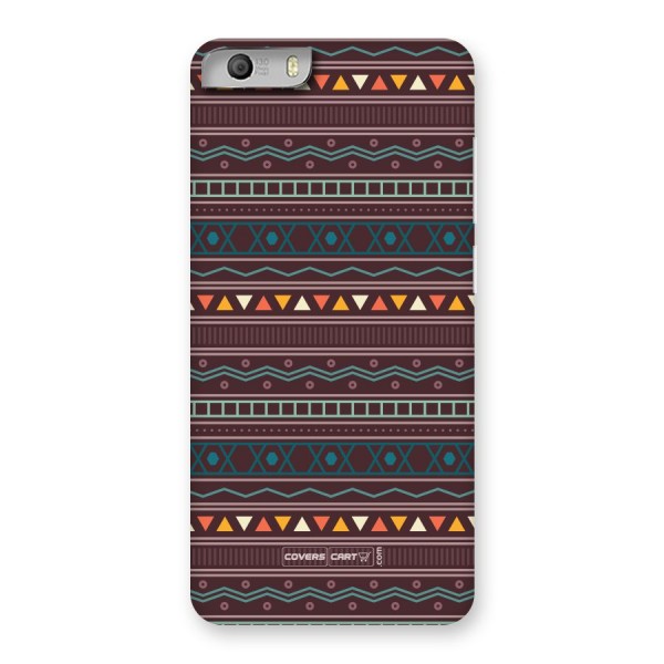 Classic Aztec Pattern Back Case for Canvas Knight 2