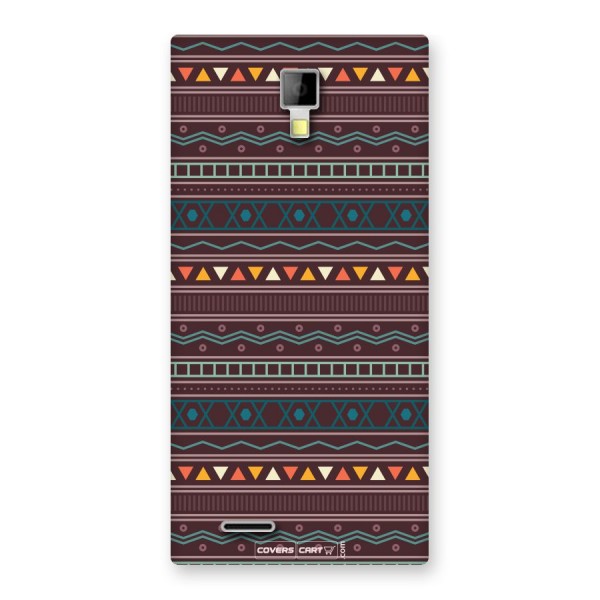 Classic Aztec Pattern Back Case for Canvas Xpress
