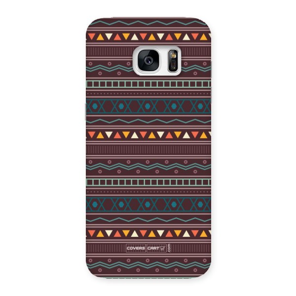 Classic Aztec Pattern Back Case for Galaxy S7 Edge