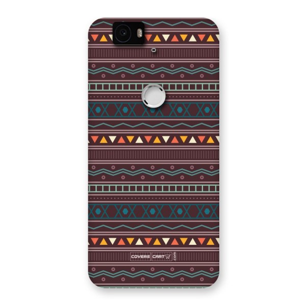 Classic Aztec Pattern Back Case for Google Nexus 6P