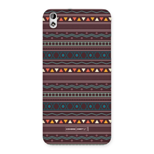 Classic Aztec Pattern Back Case for HTC Desire 816s