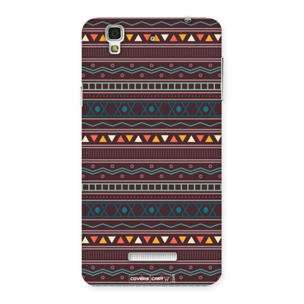 Classic Aztec Pattern Back Case for YU Yureka Plus