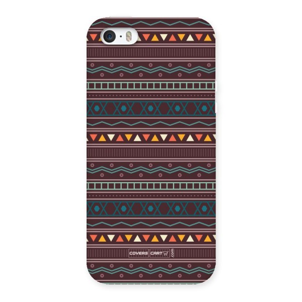 Classic Aztec Pattern Back Case for iPhone SE