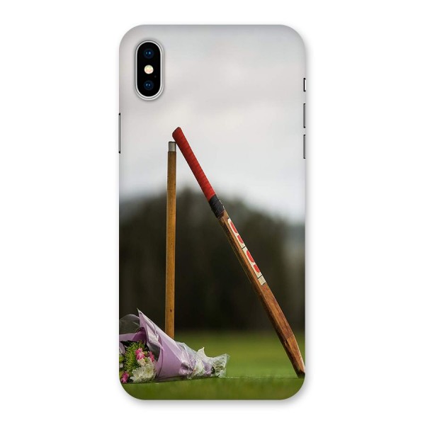 Bat Wicket Back Case for iPhone X