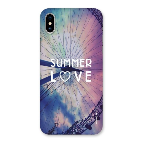 Beach Dreams Back Case for iPhone X
