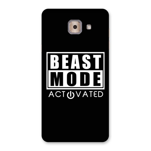 Beast Mode Activated Back Case for Galaxy J7 Max
