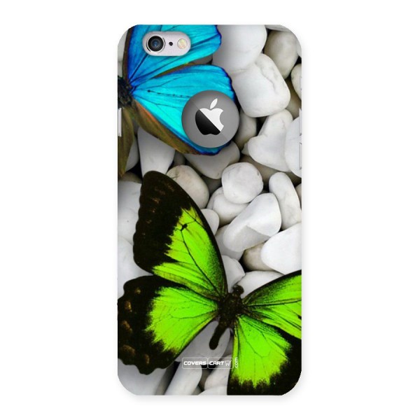 Beautiful Butterflies Back Case for iPhone 6 Logo Cut