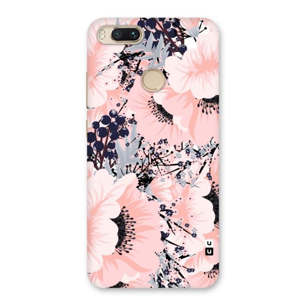 Beautiful Flowers Back Case for Mi A1