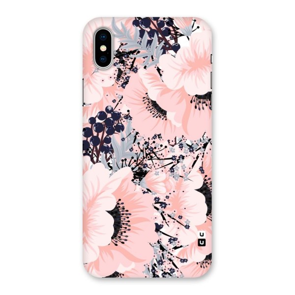 Beautiful Flowers Back Case for iPhone X