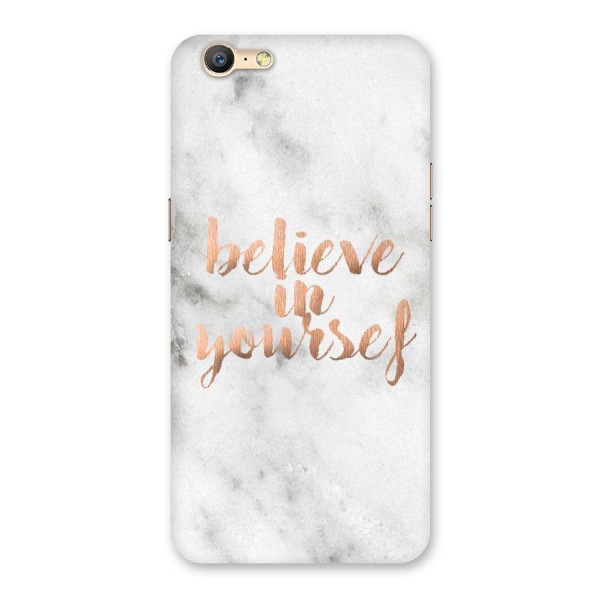 Believe in Yourself Back Case for Oppo A57