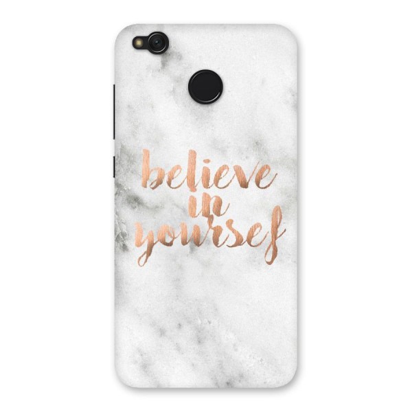 Believe in Yourself Back Case for Redmi 4