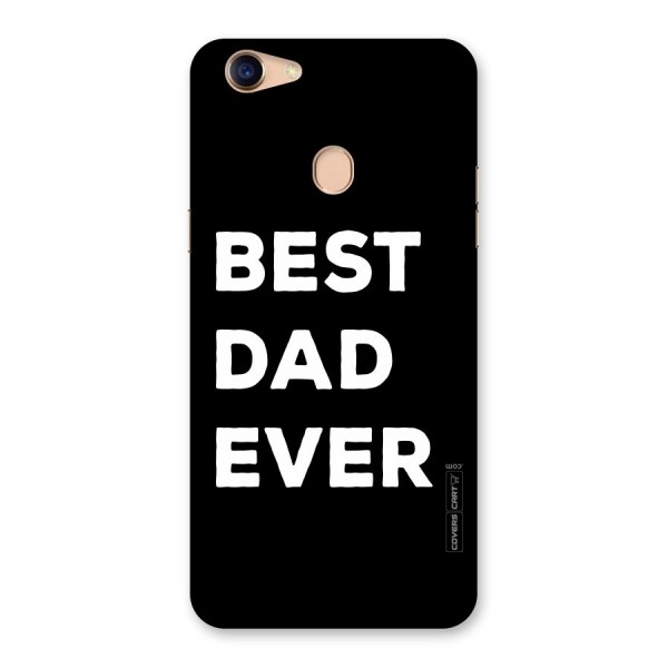 Best Dad Ever Back Case for Oppo F5