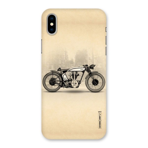 Bike Ride Back Case for iPhone X