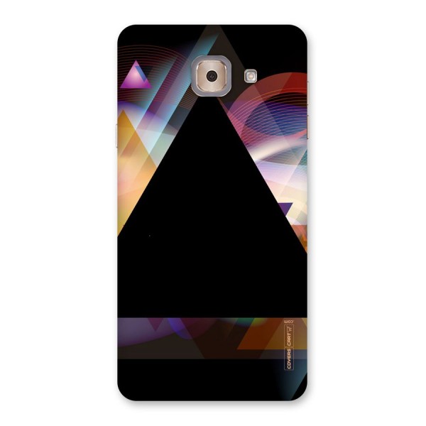 Black Abstract Back Case for Galaxy J7 Max