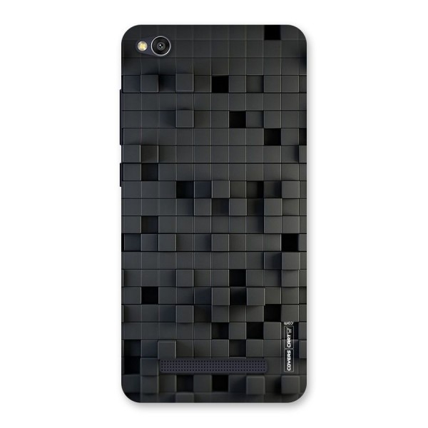 Black Bricks Back Case for Redmi 4A