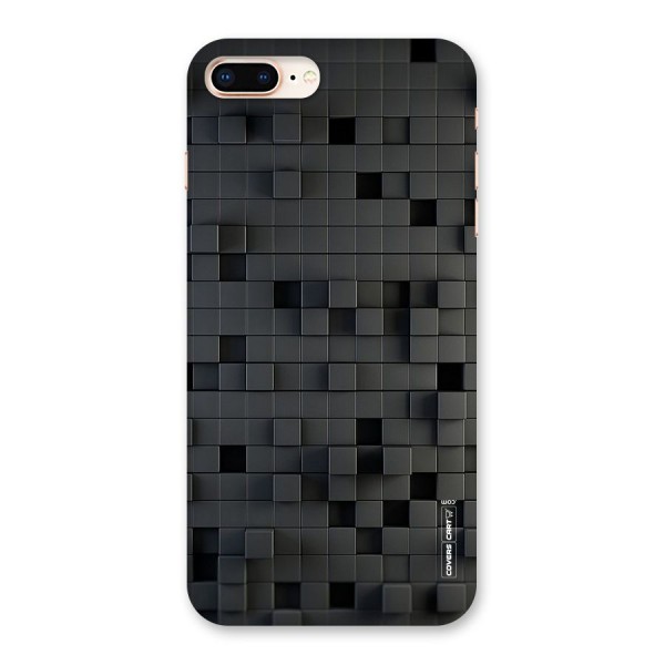 Black Bricks Back Case for iPhone 8 Plus