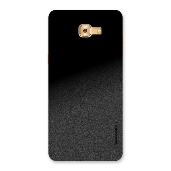 Black Grey Noise Fusion Back Case for Galaxy C9 Pro