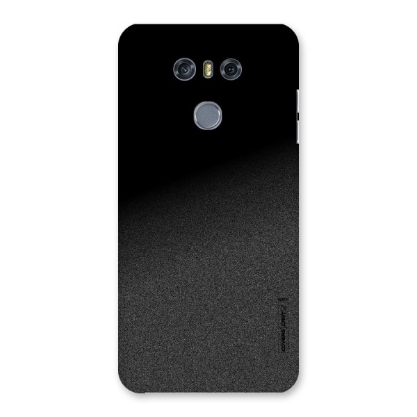 Black Grey Noise Fusion Back Case for LG G6