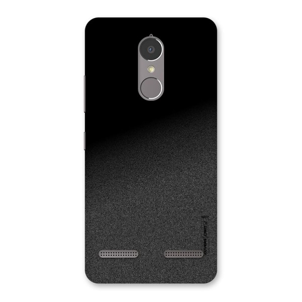 Black Grey Noise Fusion Back Case for Lenovo K6