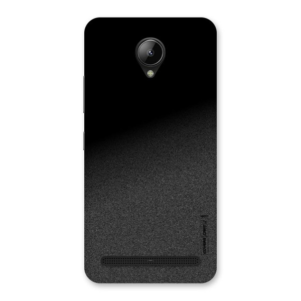 Black Grey Noise Fusion Back Case for Lenovo C2