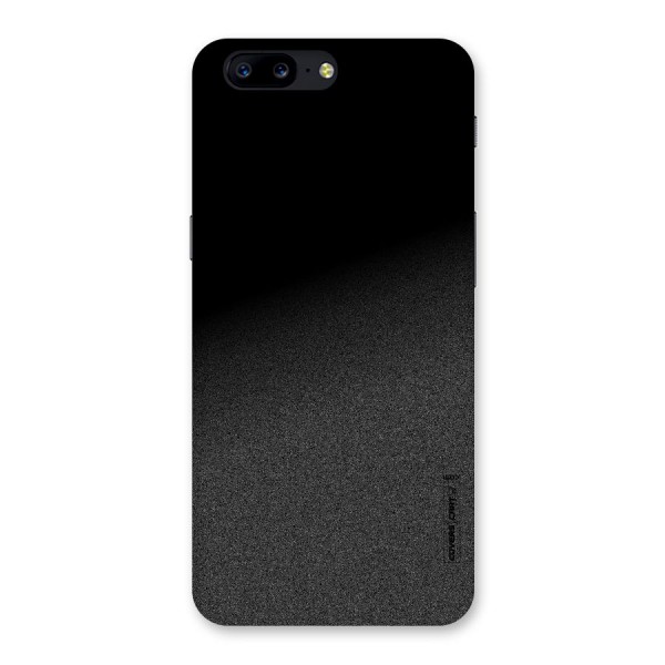 Black Grey Noise Fusion Back Case for OnePlus 5