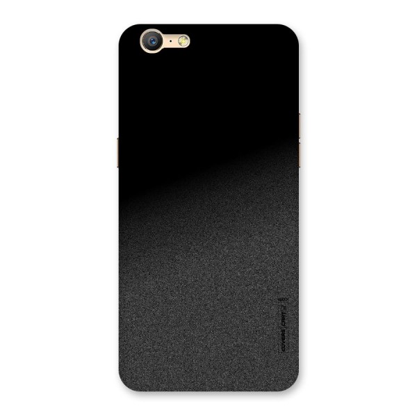 Black Grey Noise Fusion Back Case for Oppo A57