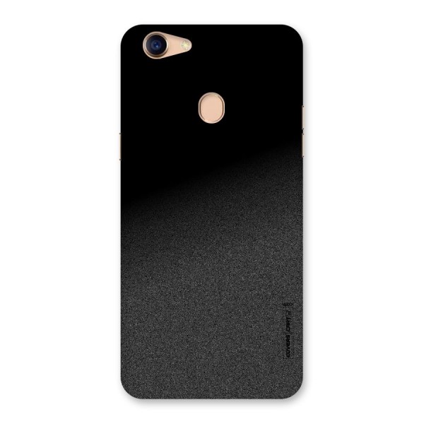 Black Grey Noise Fusion Back Case for Oppo F5