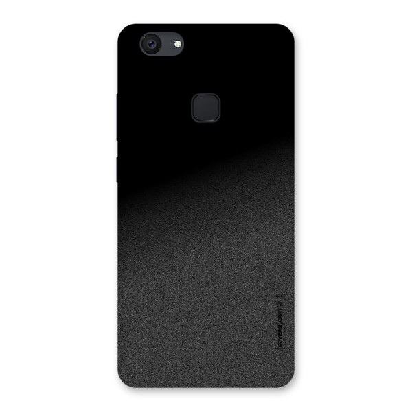 Black Grey Noise Fusion Back Case for Vivo V7 Plus