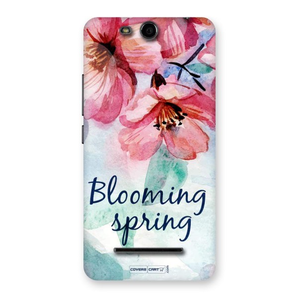 Blooming Spring Back Case for Canvas Juice 3