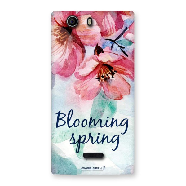 Blooming Spring Back Case for Canvas Nitro 2