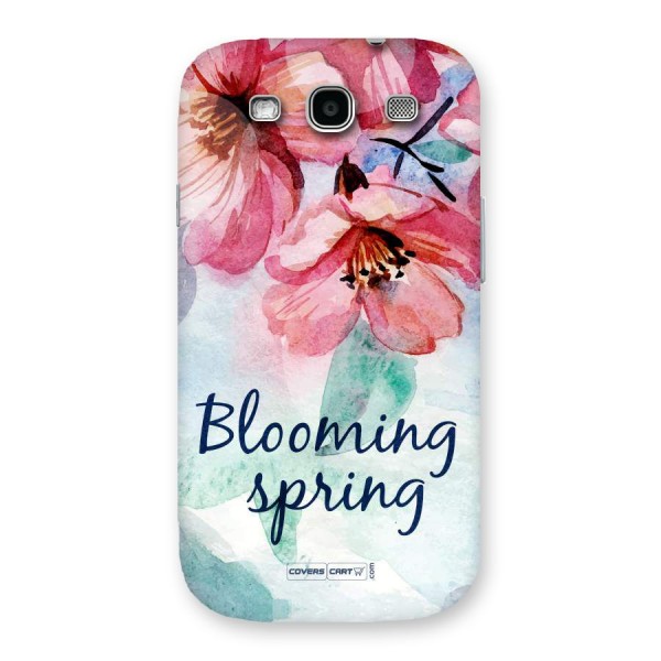 Blooming Spring Back Case for Galaxy S3