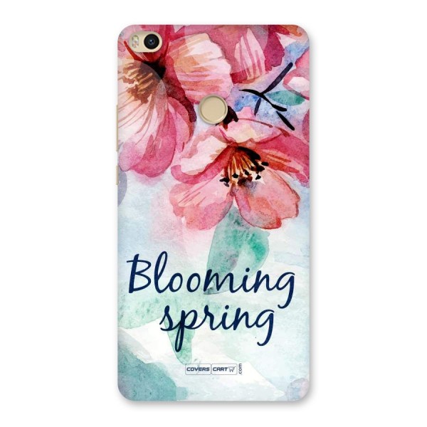 Blooming Spring Back Case for Mi Max 2