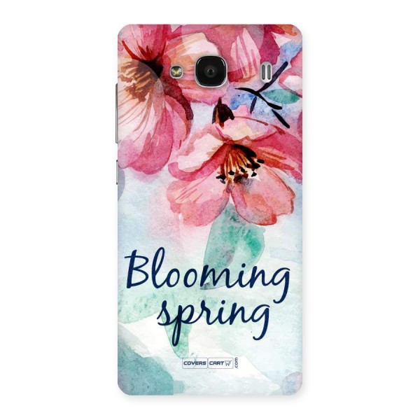 Blooming Spring Back Case for Redmi 2s