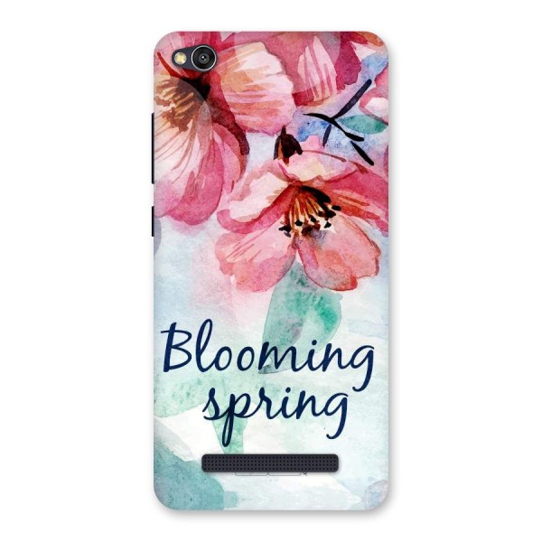 Blooming Spring Back Case for Redmi 4A