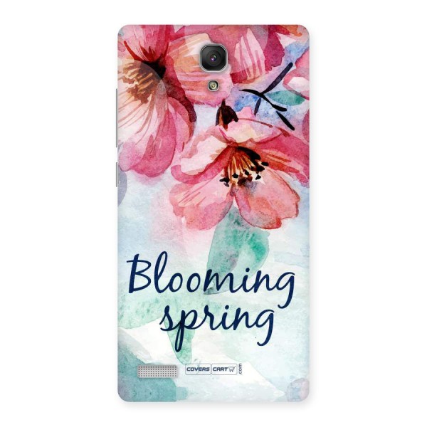 Blooming Spring Back Case for Redmi Note Prime