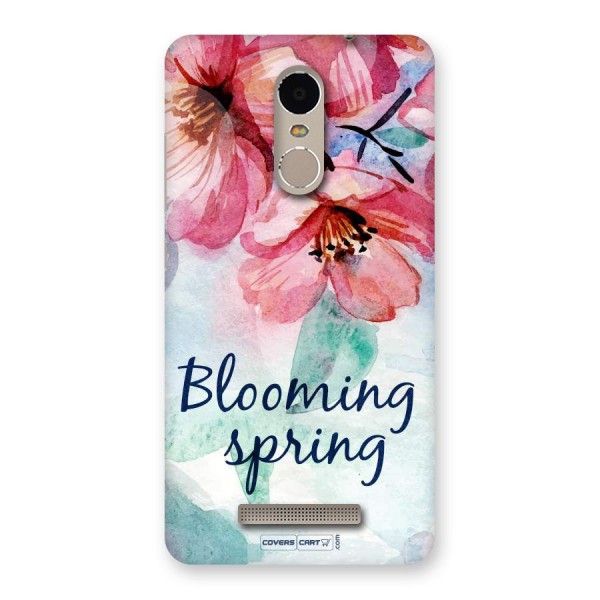 Blooming Spring Back Case for Xiaomi Redmi Note 3